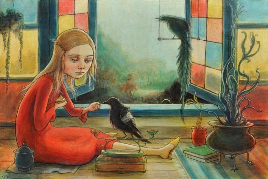 Kelly Vivanco painting