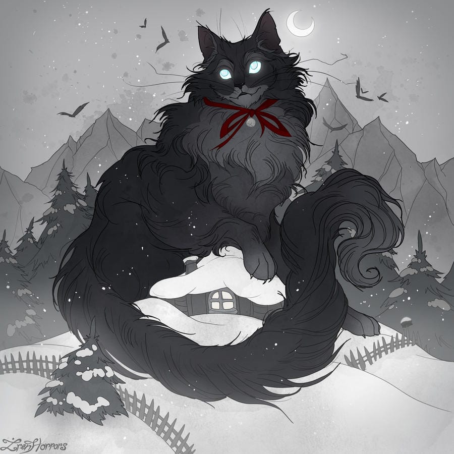 The Yule Cat, IrenHorrors