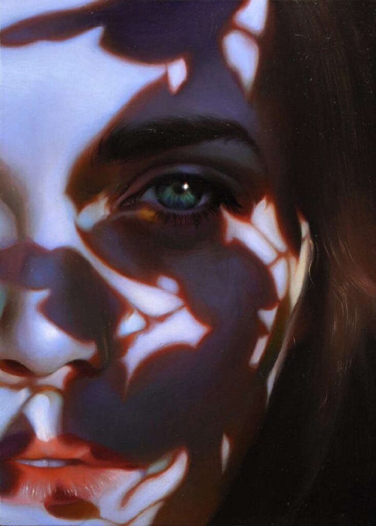 Ling Ly, “Dark Moon” art show Haven Gallery 