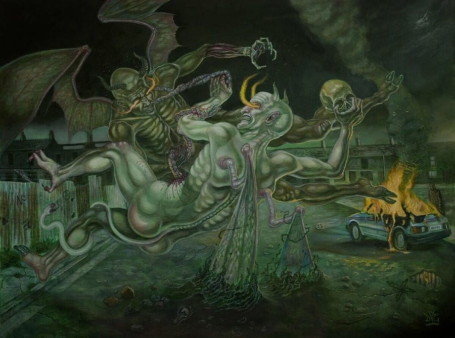 David Van Gough “Infernal - The Denouement” @ The Dark Art Emporium