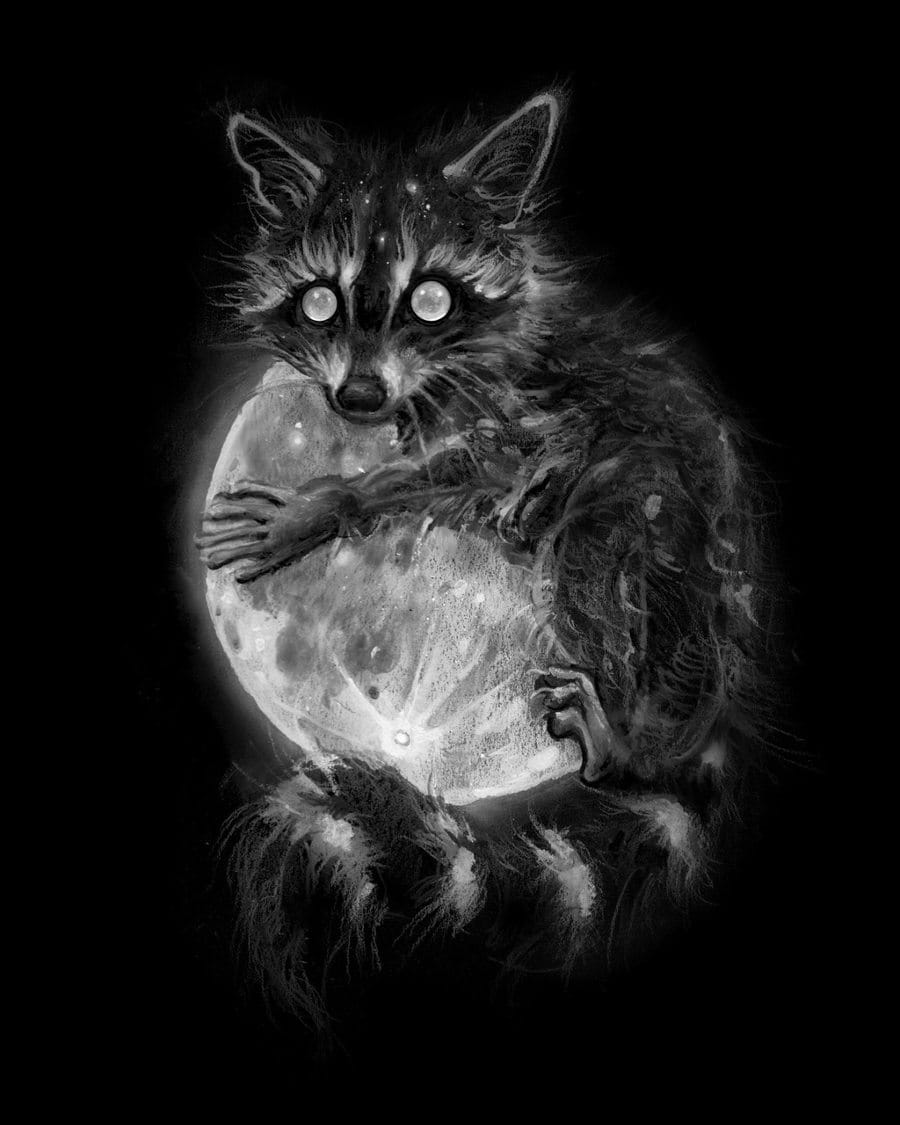 Brian-Serway-Raccoon-Painting