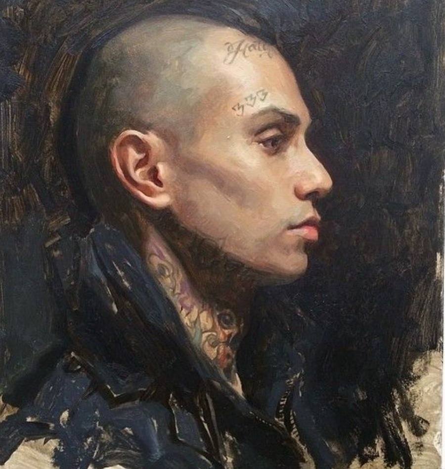 Sean Cheetham painting