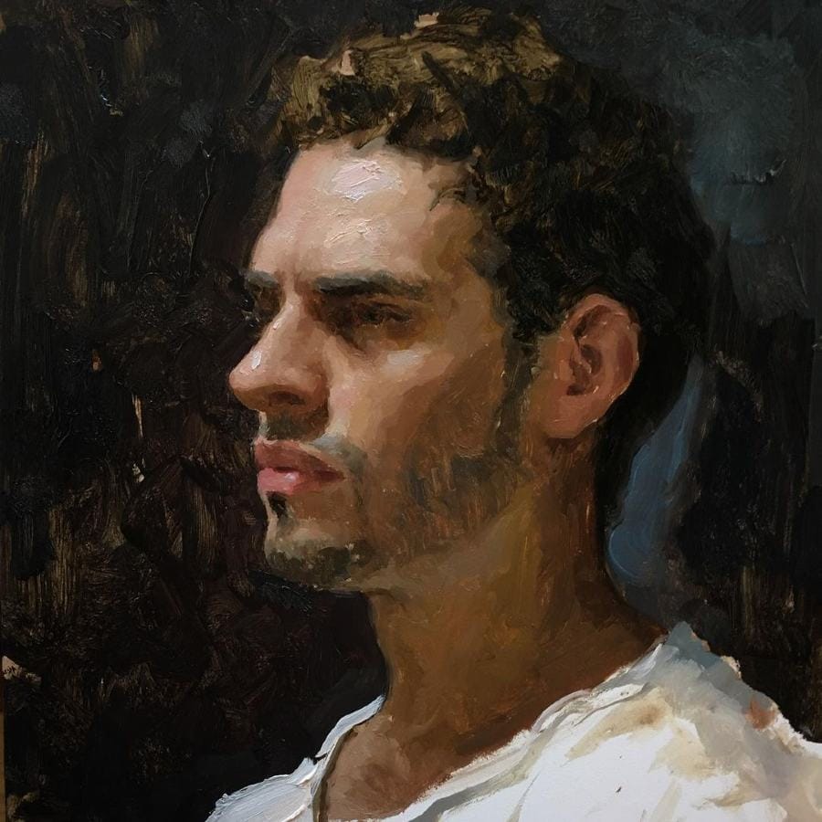 Sean Cheetham painting