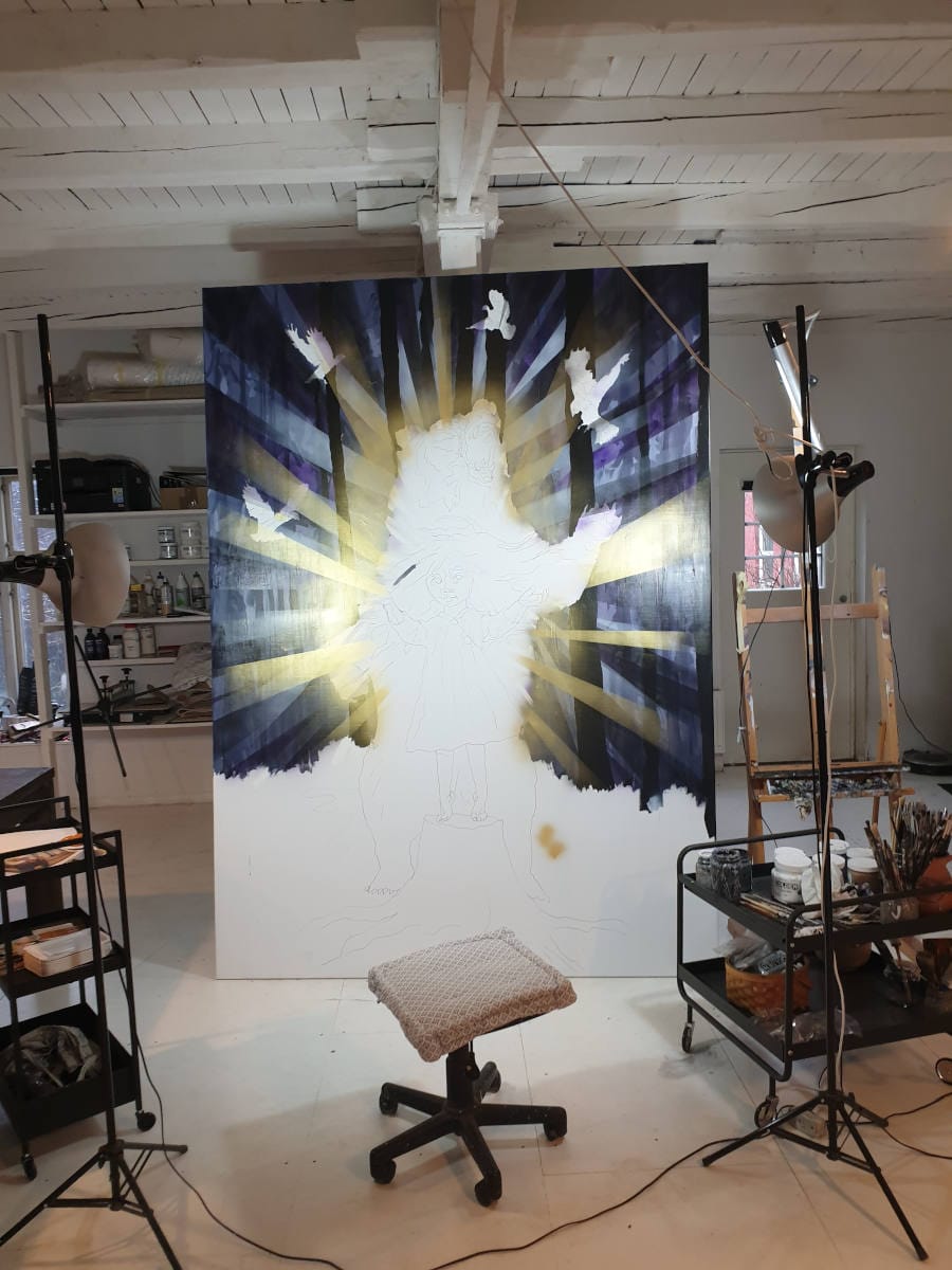 Anne-Juul-Christophersen-WIP-studio