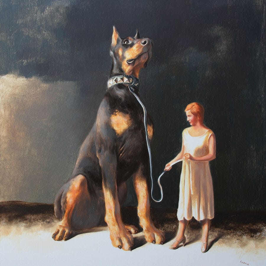 Rudolf Kosow dog 