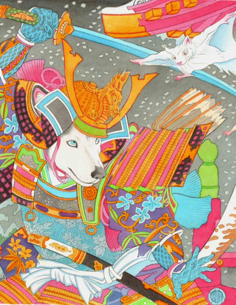 Moira-Hahn-Samurai-Dog