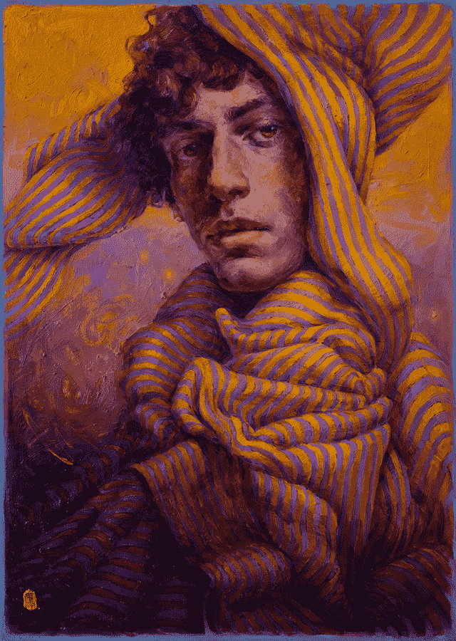 Tania Rivilis
“Covered Desires” [oil on canvas]