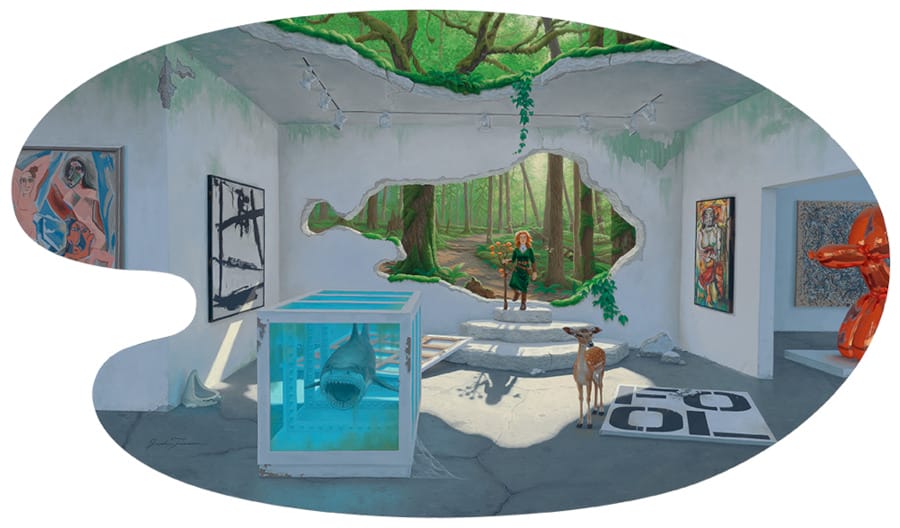 Josh-Tiessen-Greening-The-White-Cube