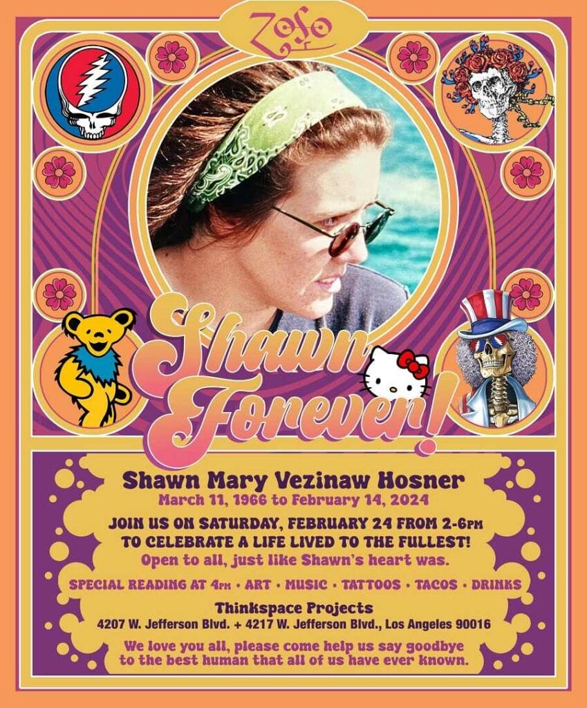 Celebration-Life  Shawn Mary Vezinaw Hosner
