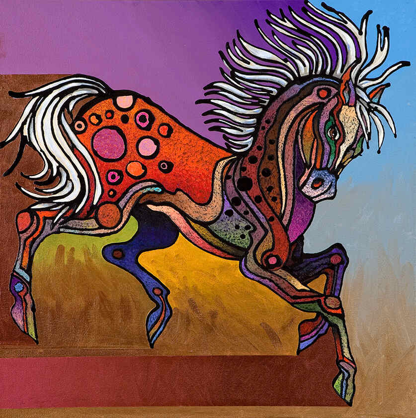 Bob-Coonts-Colorful-Prancer