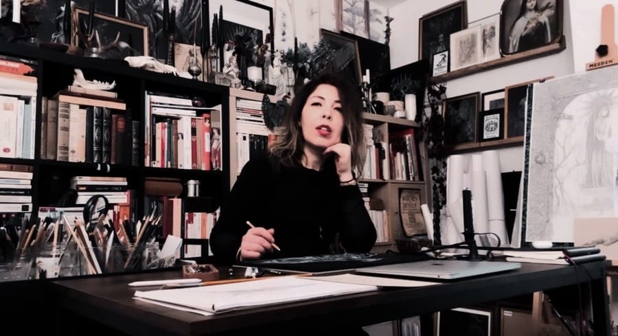 Aidonas-in-her-studio