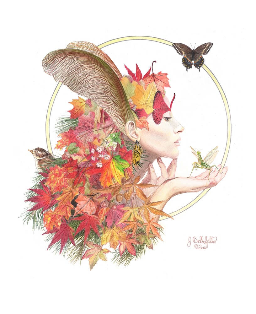 Joseph-Bellofatto-Tree-Spirit-Drawing