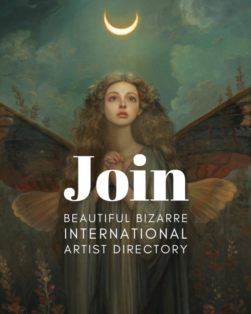 Beautiful Bizarre artist directory - web