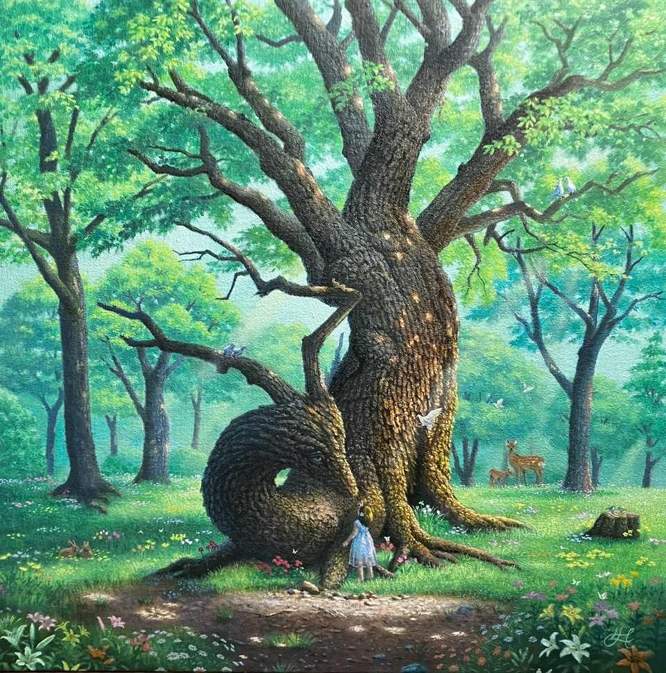 himena-surrealism-tree